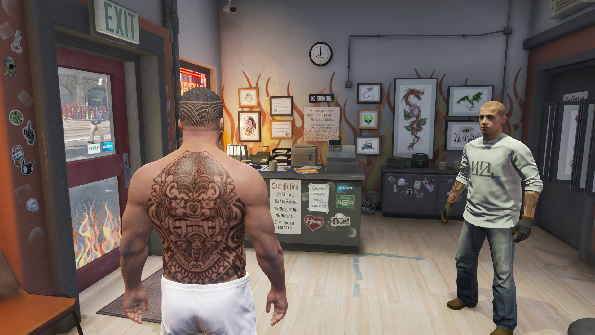 Tattoo Franklin GTA 5